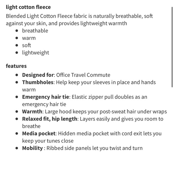 Lululemon Scuba Hoodie *Light Cotton Fleece - Picture 3 of 5